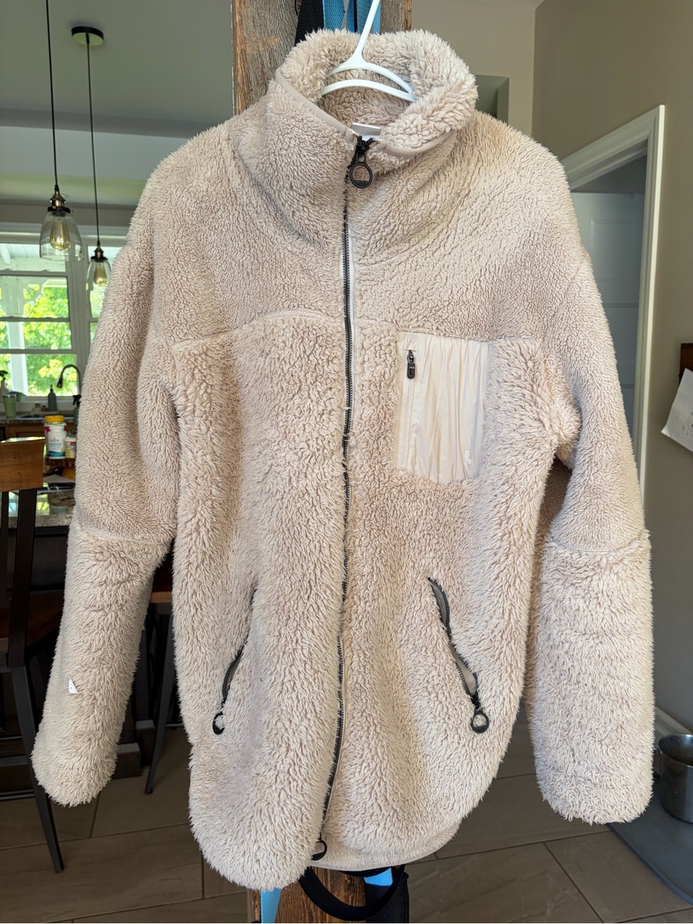 Lole Sherpa Fleece Zip-Up Jacket